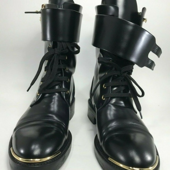 Louis Vuitton - Leather Ranger Women Boots - Picture 1 of 8